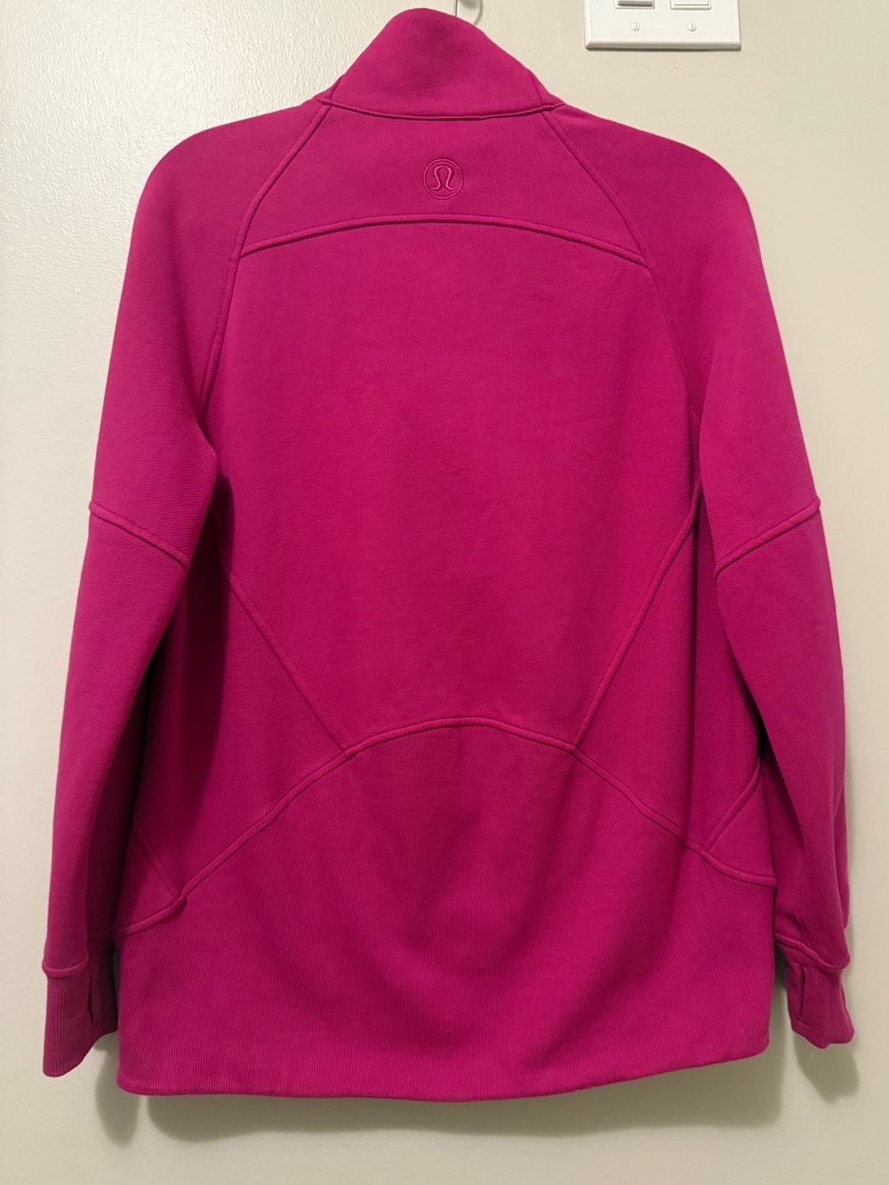 Lululemon Scuba Oversized Funnel-Neck Half Zip *Long | Ripened Raspberry - Picture 5 of 7